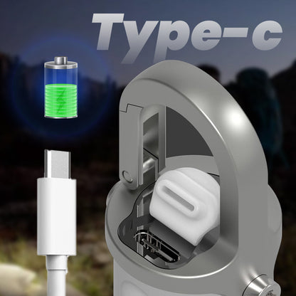 1200LM Mini Avaimenperälamppu – Erittäin kirkas ja vedenpitävä