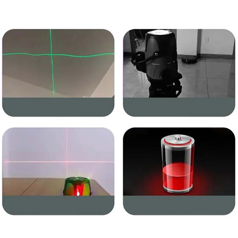 90 Graden Infrarood Laserwaterpas / Haakse Laserlijnwaterpas