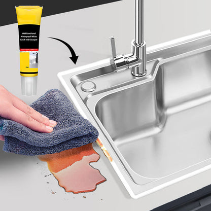Schimmelwerende Siliconenkit inclusief Kitspatel – Sanitairkit voor Badkamer en Keuken