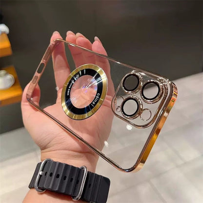 MagSafe Hoesje voor iPhone [Model] - Transparant (Magnetisch)