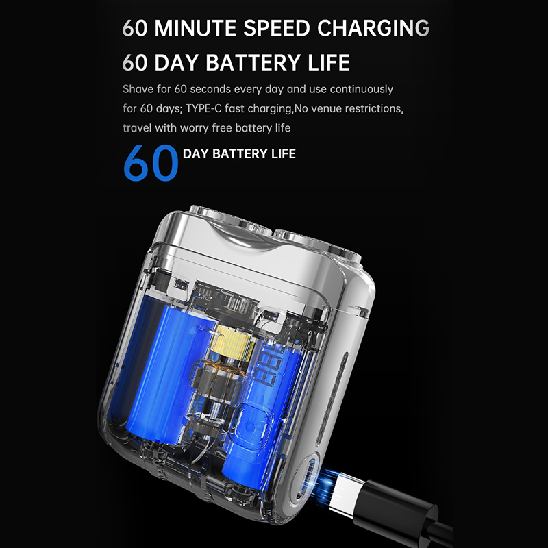 💥 50% korting 🔥 Draagbaar mini elektrisch scheerapparaat voor heren