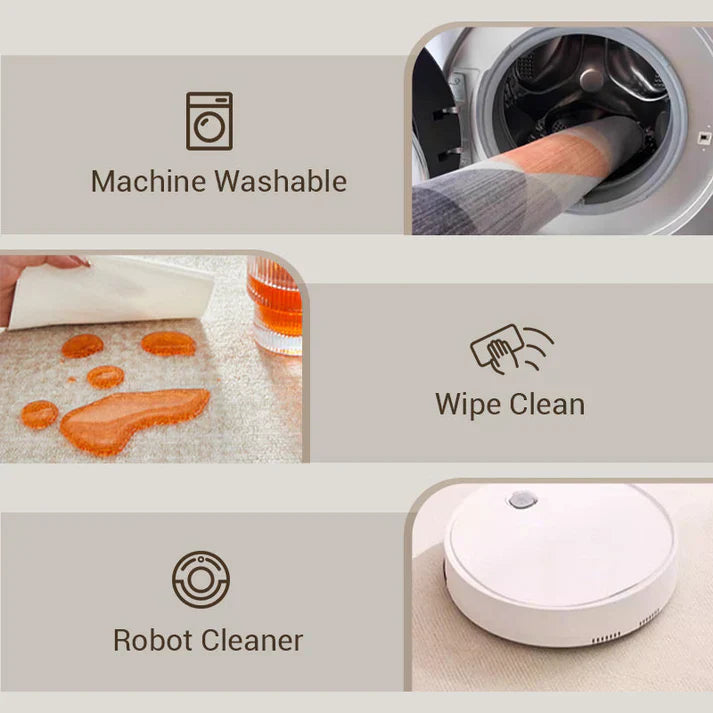 Ylellinen pestävä ja tahrankestävä matto