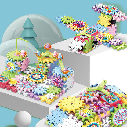 Opettava rakennussarja: sähköiset hammasrattaat