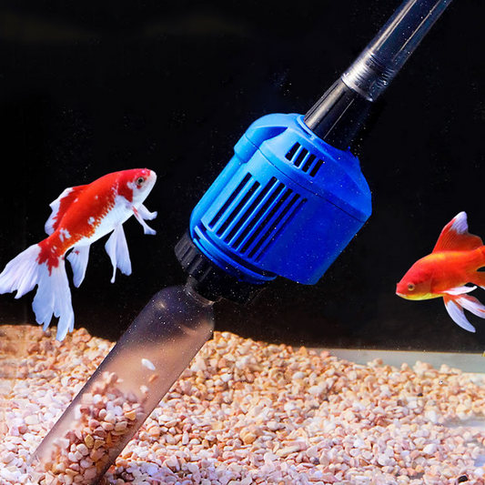 Elektrische Aquarium Stofzuiger & Waterwisselaar - 3-in-1 Bodemreiniger - Met Filterfunctie
