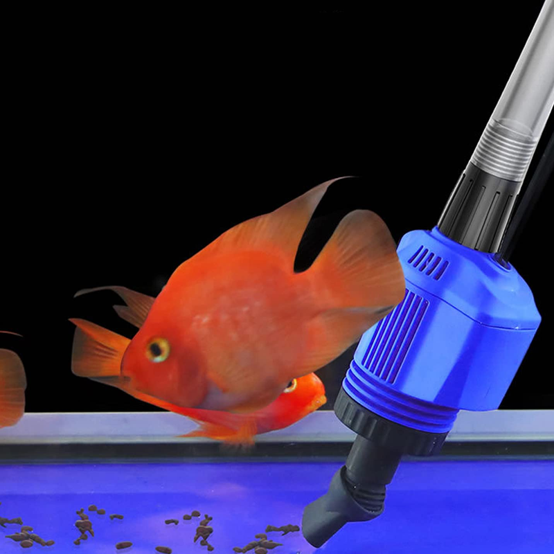 Elektrische Aquarium Stofzuiger & Waterwisselaar - 3-in-1 Bodemreiniger - Met Filterfunctie