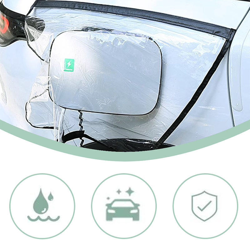 💎 Magnetische Afdekhoes voor EV Laadpoort – Waterdichte Beschermhoes tegen Regen en Sneeuw