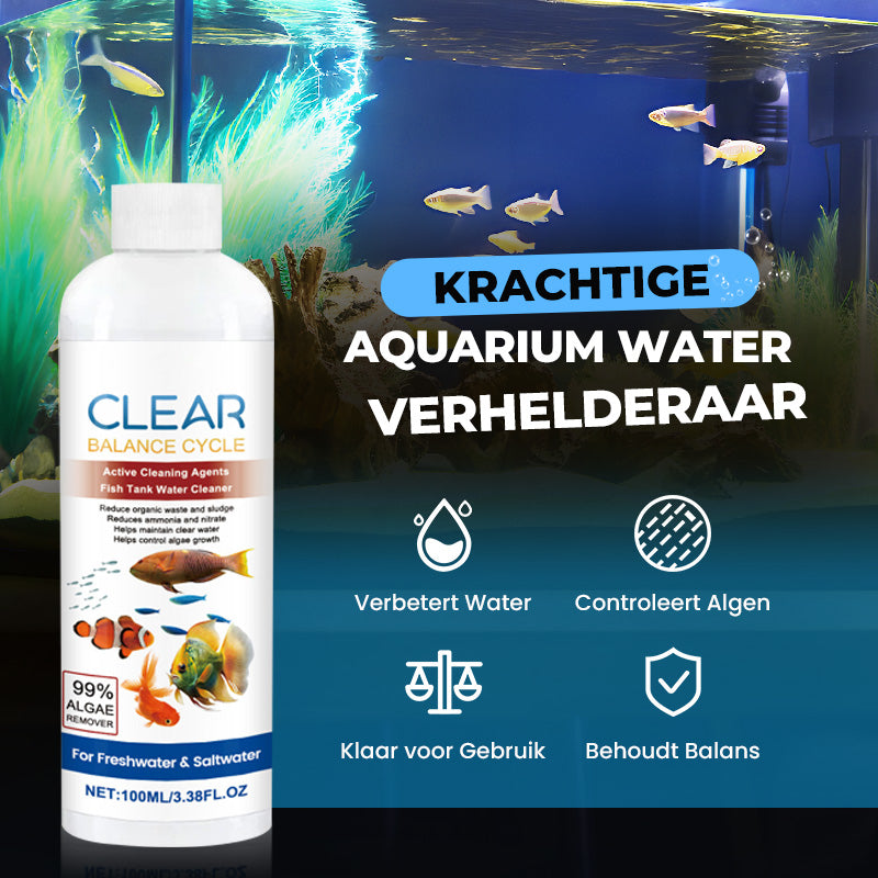 Krachtige Aquarium Waterverhelderaar - 100ml - Tegen Troebel Water