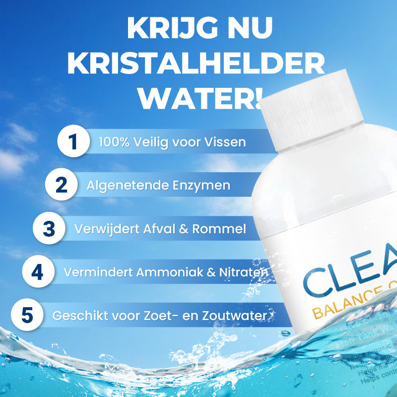 Krachtige Aquarium Waterverhelderaar - 100ml - Tegen Troebel Water