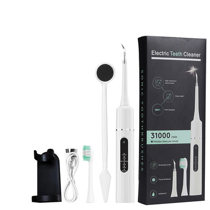 ✨ 5-in-1 ultrasone elektrische tandenborstel – 6 poetsstanden, inclusief meerdere opzetborstels, batterijduur tot 58 dagen 🦷⚡