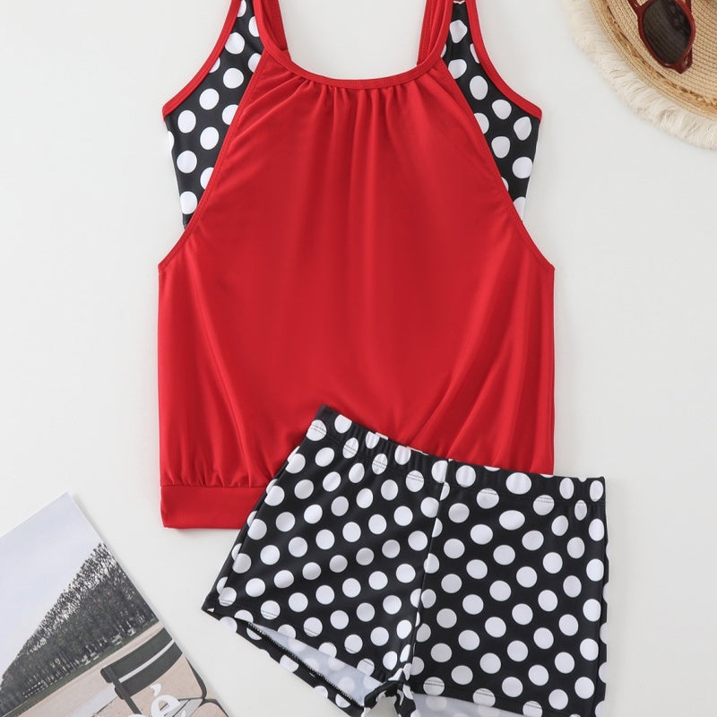 Dames Tweedelige Polkadot Bikini