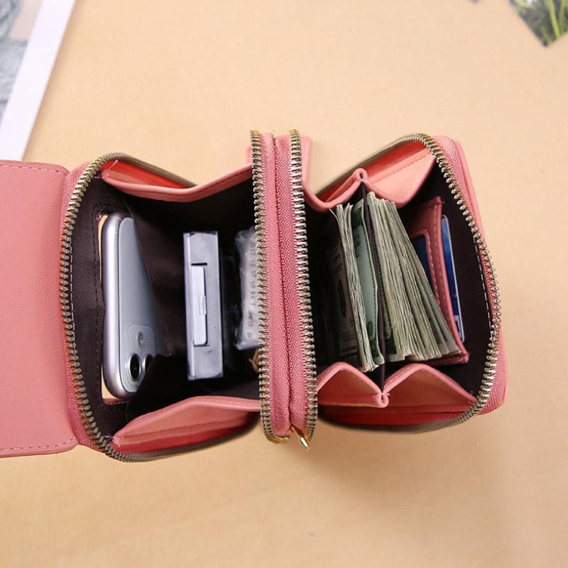 2-in-1 Portemonnee en Telefoontasje