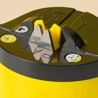 Mini-veitsenteroitin imukupilla – Kompakti ja turvallinen teroitus