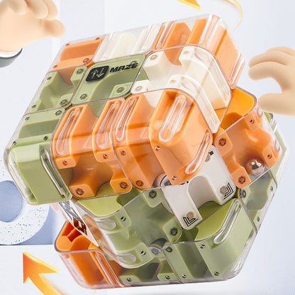 Ultimaattinen 3D-labyrinttipallo – kiehtova aivopähkinä!