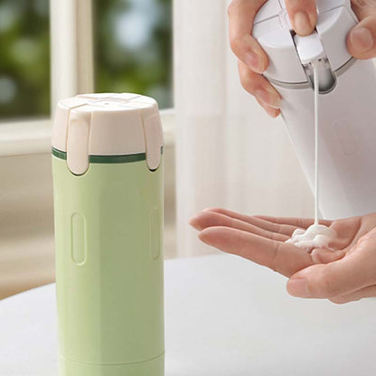 4-in-1 Reisflesjes Set voor Handbagage - Lekvrije Siliconen Reisflessen