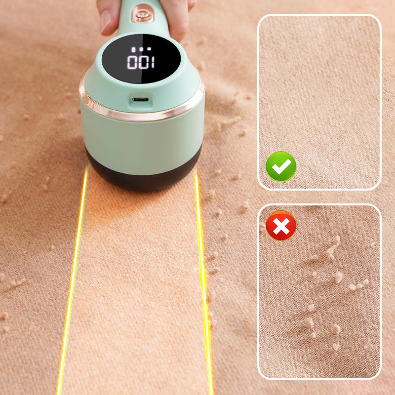 Tehokas nukanpoistaja digitaalisella näytöllä ja 3 asetuksella