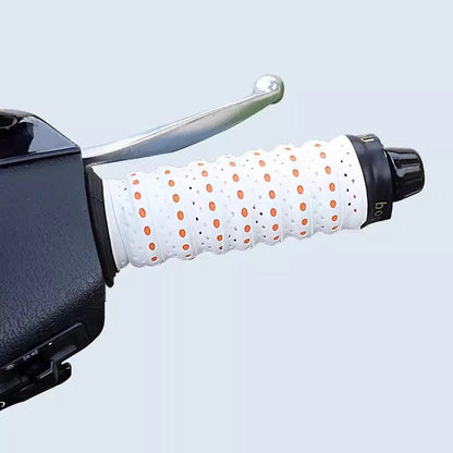 Ergonomiset moottoripyörän kahvat painepisteprofiililla