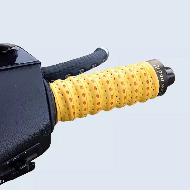 Ergonomiset moottoripyörän kahvat painepisteprofiililla