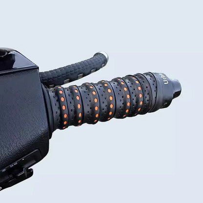 Ergonomiset moottoripyörän kahvat painepisteprofiililla