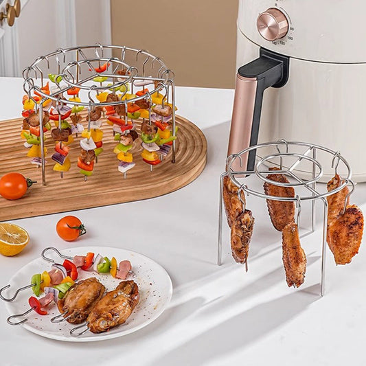 Luxe 316 RVS Airfryer Rooster Set