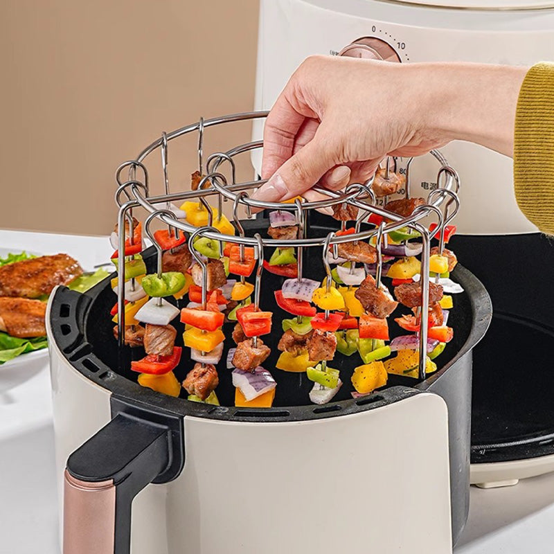 Luxe 316 RVS Airfryer Rooster Set