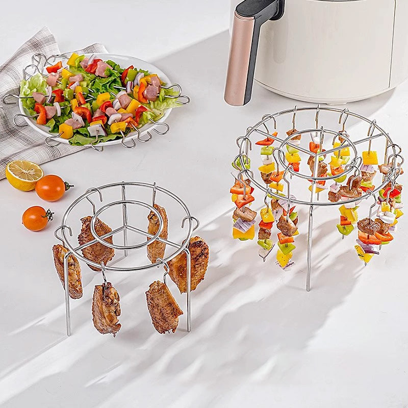 Luxe 316 RVS Airfryer Rooster Set
