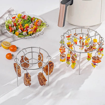 Luxe 316 RVS Airfryer Rooster Set