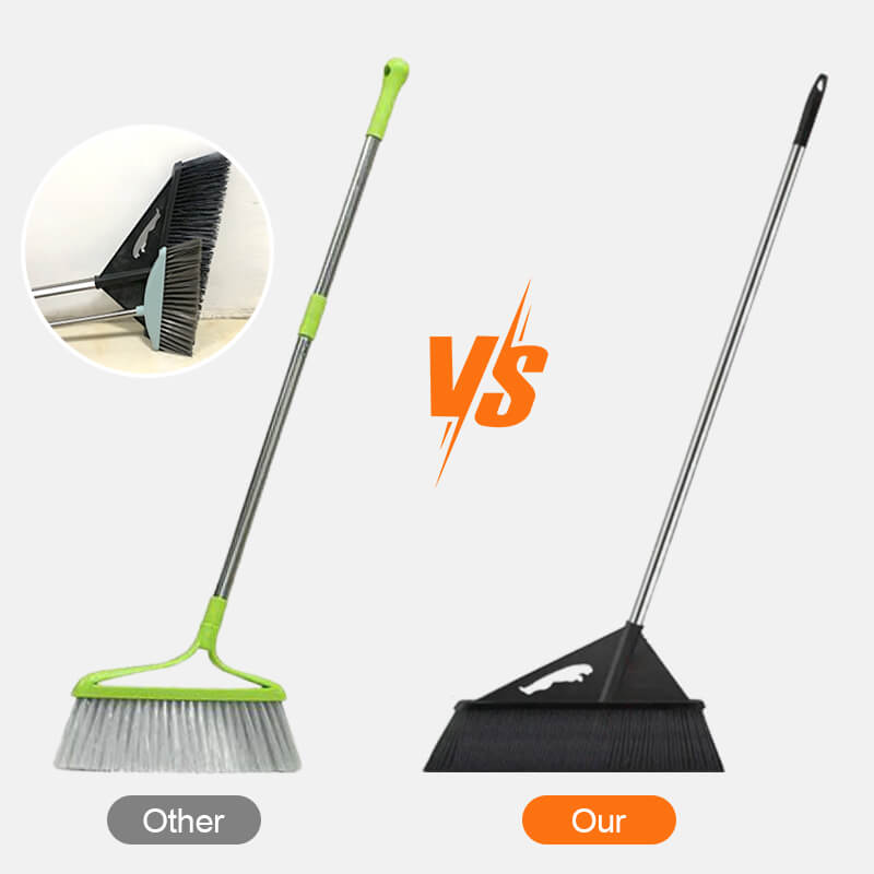 Vankka puutarhaharja kovilla harjaksilla