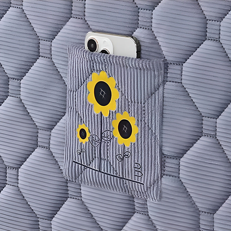 Topattu sängynpäädyn päällinen – joustava istuvuus