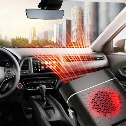 Nopea ikkunansulattaja ja autonlämmitin (2-in-1)