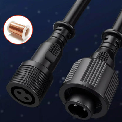 Vedenpitävä aurinkopuutarhalamppusarja