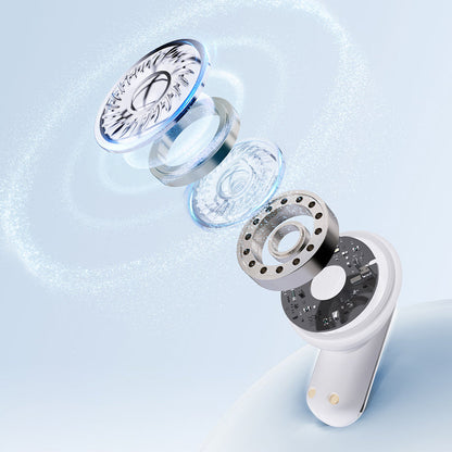 4-in-1 langattomat nappikuulokkeet LED-virtapankkikotelolla