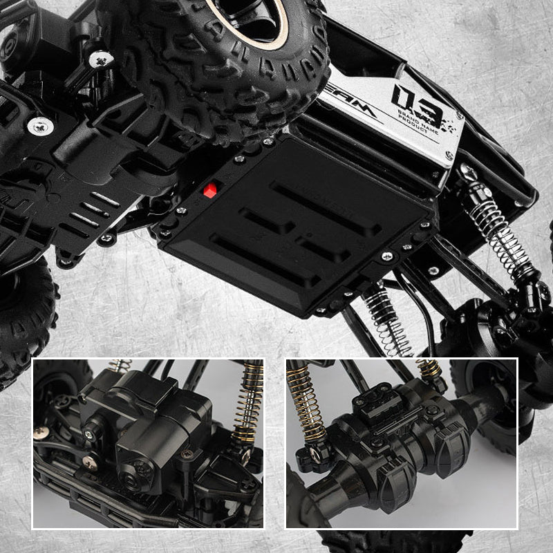 Vankka 4x4-maastoauto kaukosäätimellä