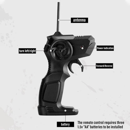 Vankka 4x4-maastoauto kaukosäätimellä