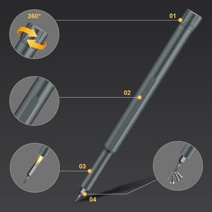 [44]-osainen tarkkuusruuvimeisselisetti