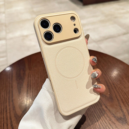 MagSafe Hoesje voor iPhone [12 t/m 17] - Luxe Matte Afwerking - Vingerafdrukwerend & Anti-Vette Laag