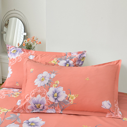 Luxe Bedrok- 3-Delige Set met 2 Kussenslopen & Dubbele Ruches (Boxspring Overtrek)