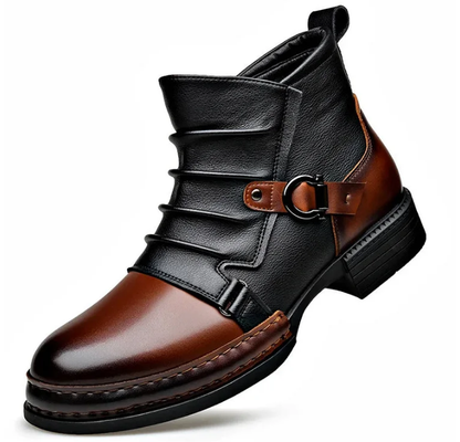 Heren Chelsea Boots - Stijlvolle Enkellaarzen (Premium Kunstleer).