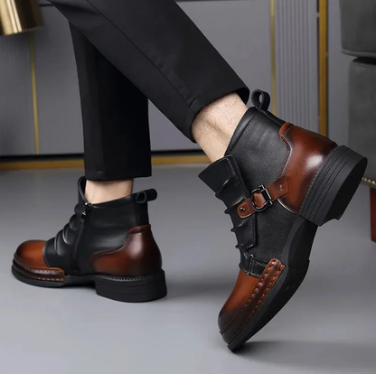 Heren Chelsea Boots - Stijlvolle Enkellaarzen (Premium Kunstleer).