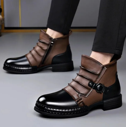Heren Chelsea Boots - Stijlvolle Enkellaarzen (Premium Kunstleer).