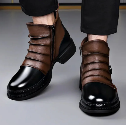 Heren Chelsea Boots - Stijlvolle Enkellaarzen (Premium Kunstleer).