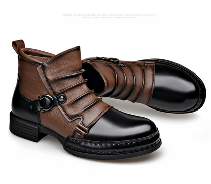 Heren Chelsea Boots - Stijlvolle Enkellaarzen (Premium Kunstleer).