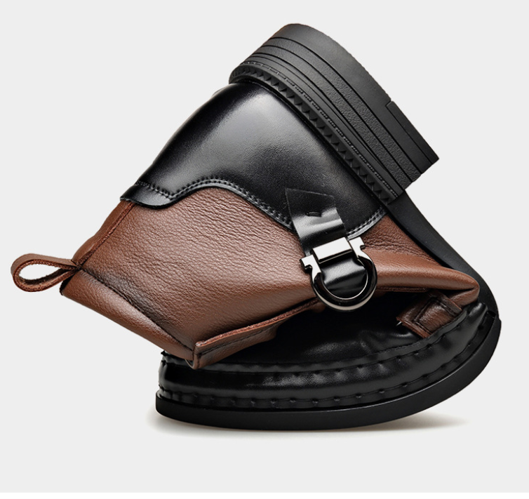 Heren Chelsea Boots - Stijlvolle Enkellaarzen (Premium Kunstleer).