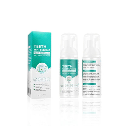 Whitening Tandpasta Schuim - 360° Deep Cleaning Mousse (Voor Frisse Adem).
