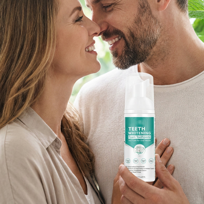 Whitening Tandpasta Schuim - 360° Deep Cleaning Mousse (Voor Frisse Adem).