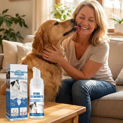 🐶🐱Tandsteenverwijderaar Schuim voor Honden
