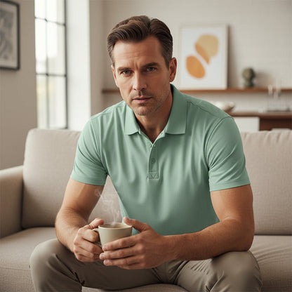 Poloshirt met korte mouwen voor heren – Sportieve slim-fit