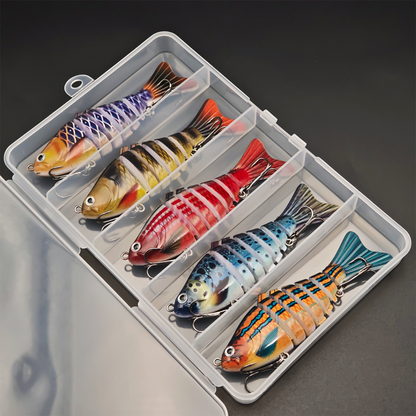 🎣 Bespaar 50%! 🐟 Meerdelige bionische swimbait / plug voor het vissen
