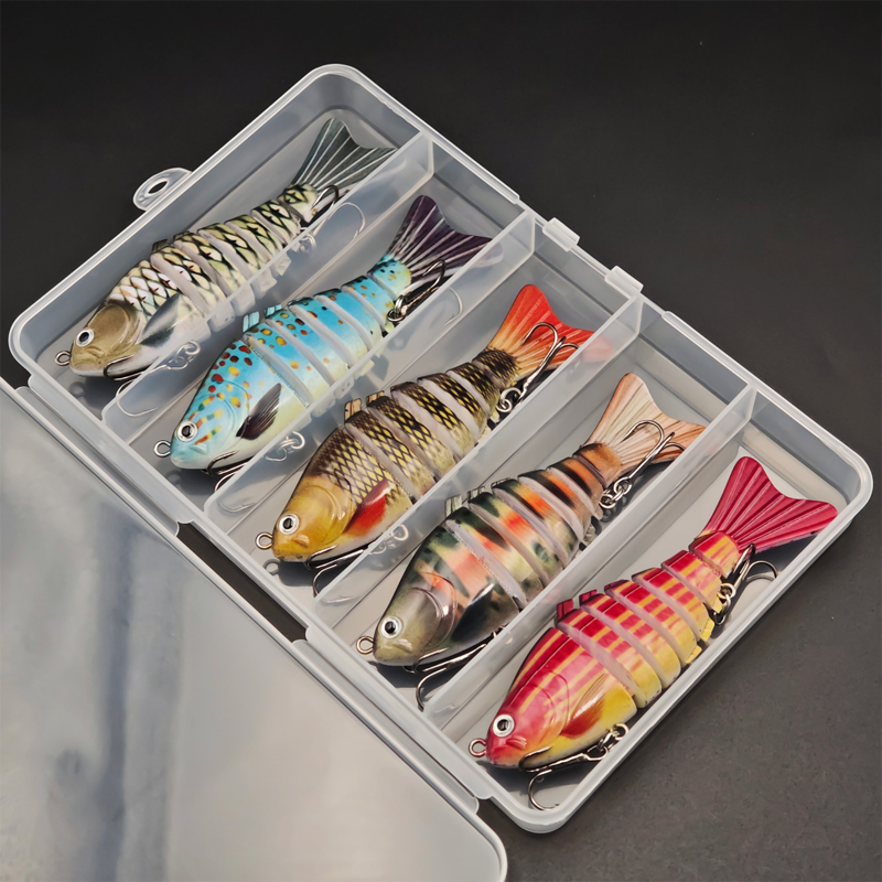 🎣 Bespaar 50%! 🐟 Meerdelige bionische swimbait / plug voor het vissen