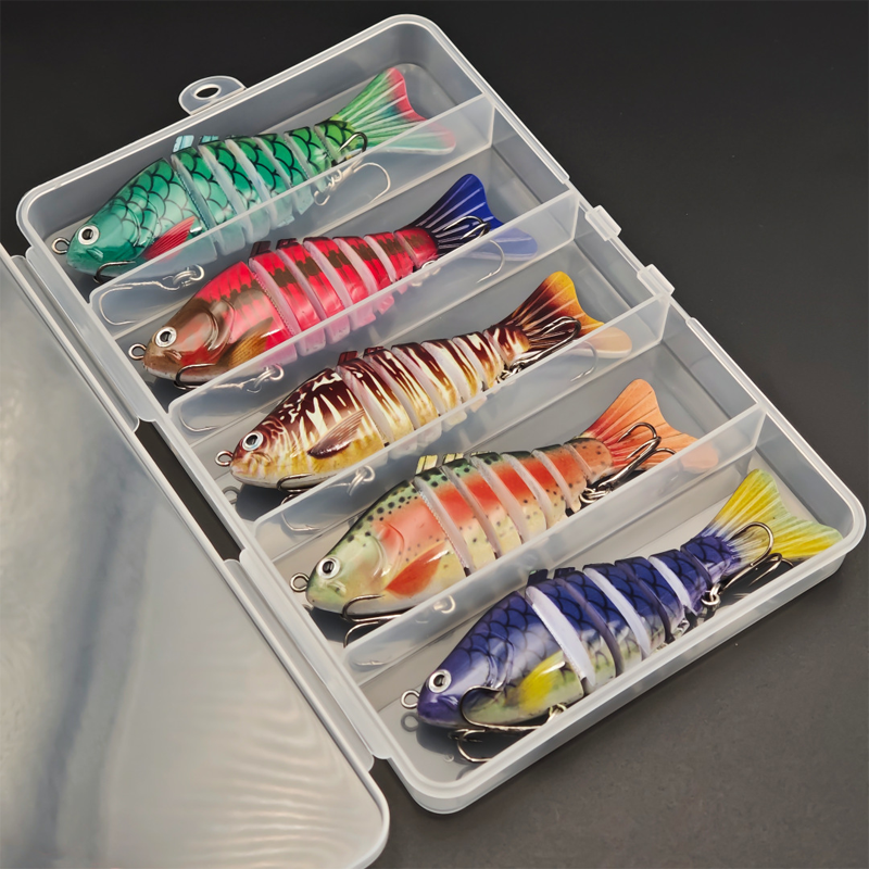 🎣 Bespaar 50%! 🐟 Meerdelige bionische swimbait / plug voor het vissen