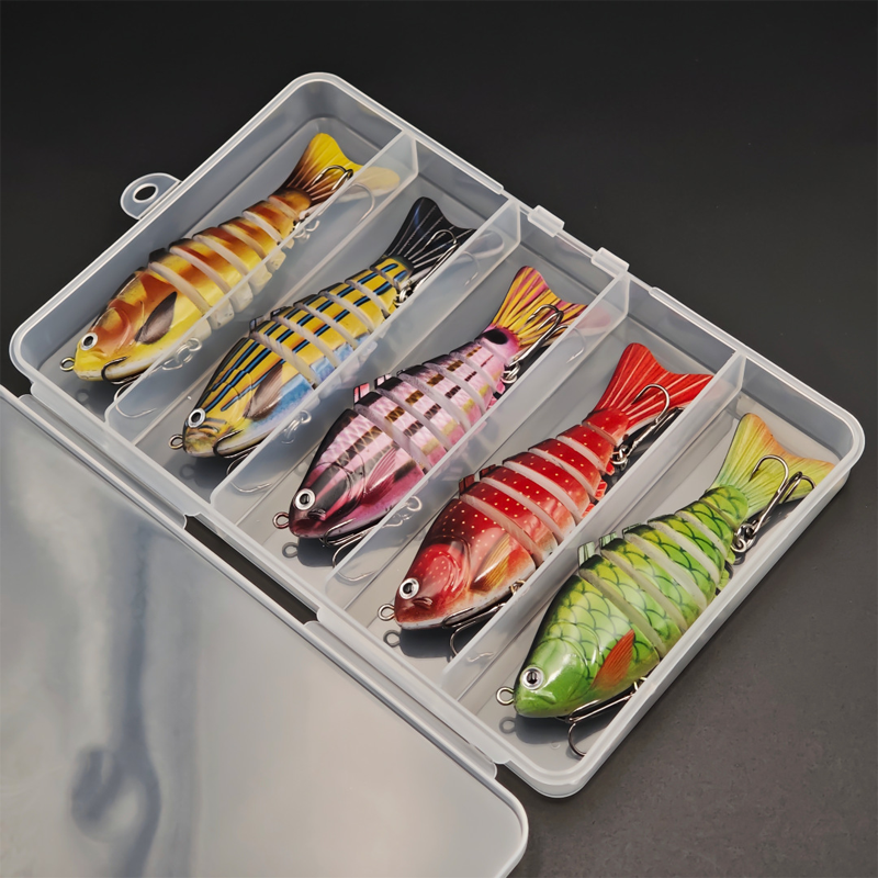 🎣 Bespaar 50%! 🐟 Meerdelige bionische swimbait / plug voor het vissen